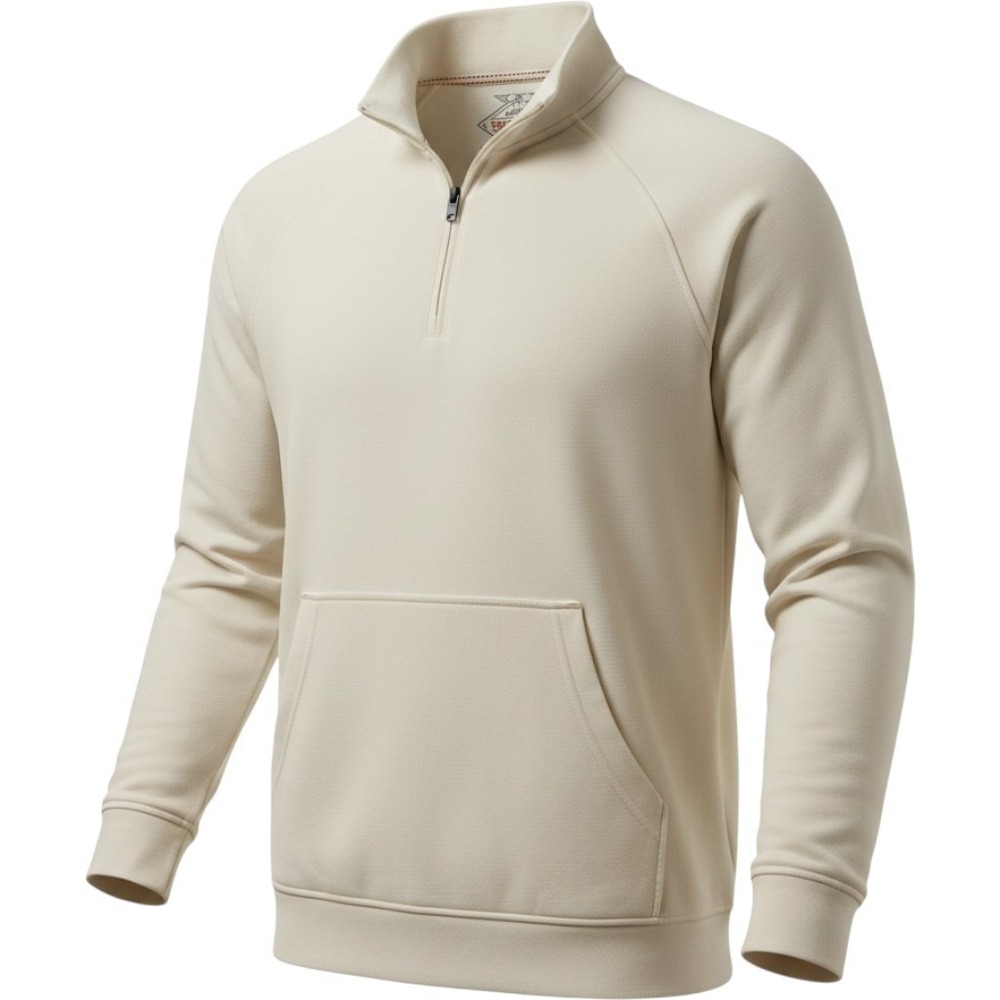 Pullover 1/4 Zip Antique White XL Original Weatherproof Vintage XL NWT Men's